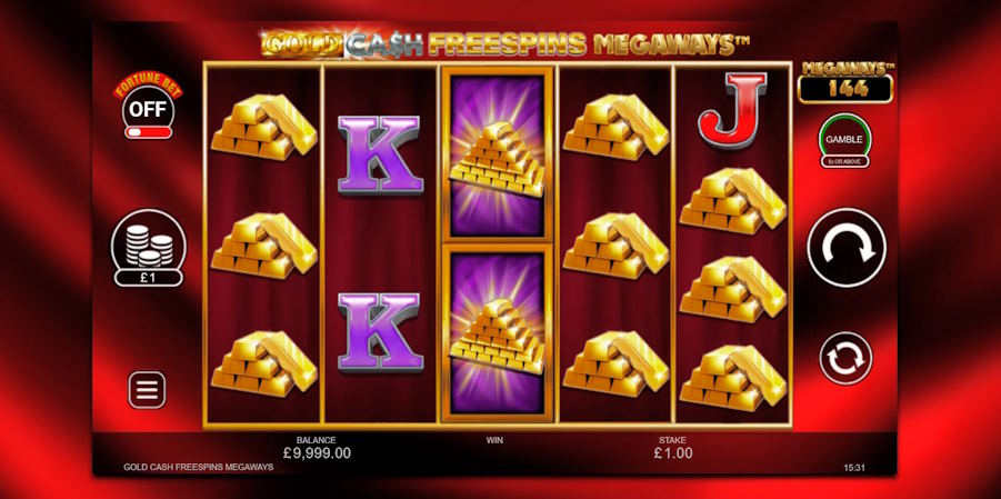 golden treasures of slot machine